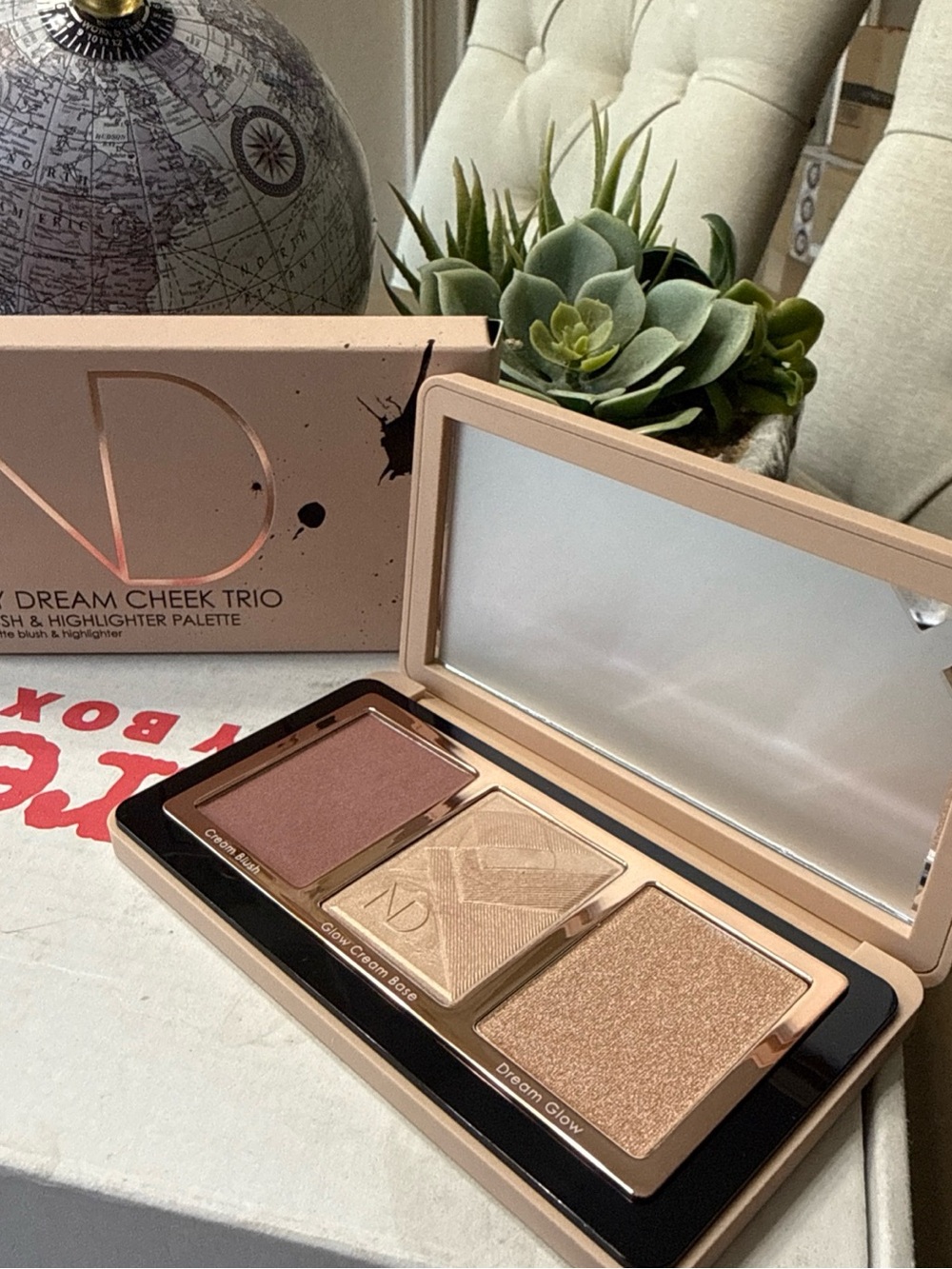 NATASHA DENONA My Dream Cheek Trio - Blush & Highlighter Palette NEW IN BOX